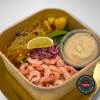Pokébowl med räkor