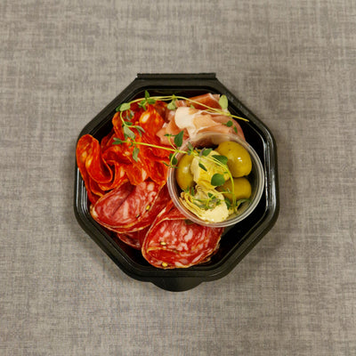 Liten charktallrik för 2 personer