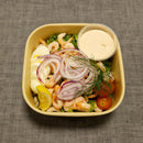 Räksallad med ägg & rhode island