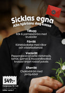 Alla hjärtansdag kasse för 2 personer