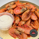 Rökta räkor med aioli