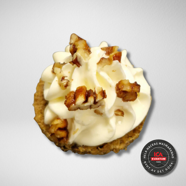 Kanapée - Chèvreost & karamelliserad macadamiannöt