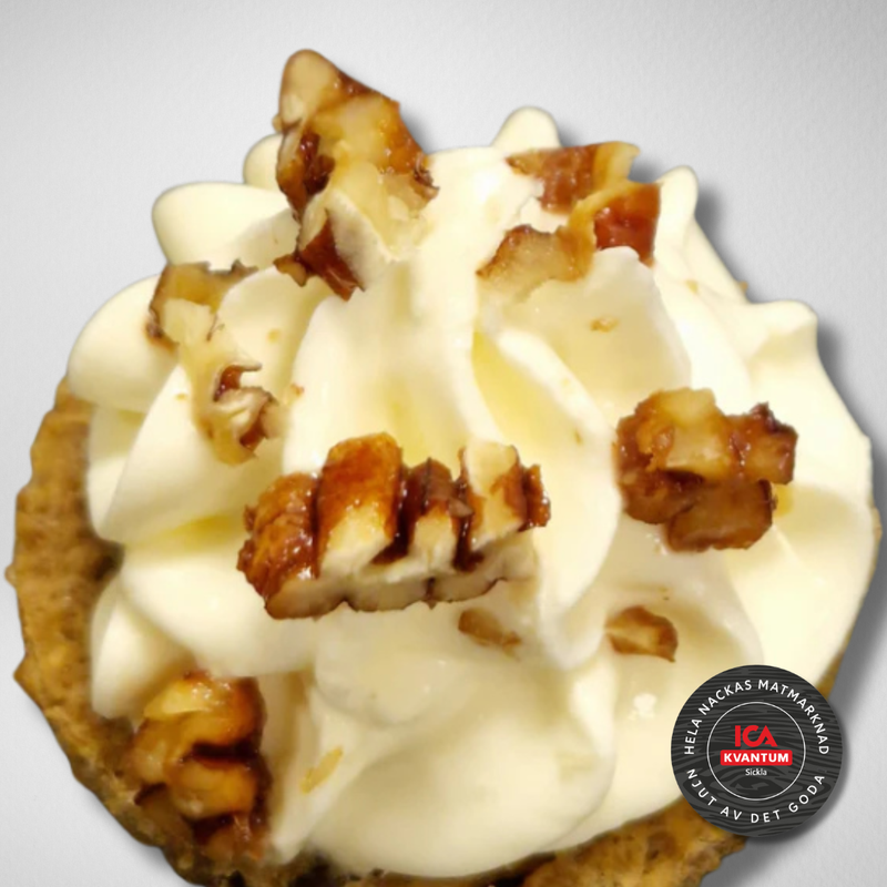 Kanapée - Chèvreost & karamelliserad macadamiannöt