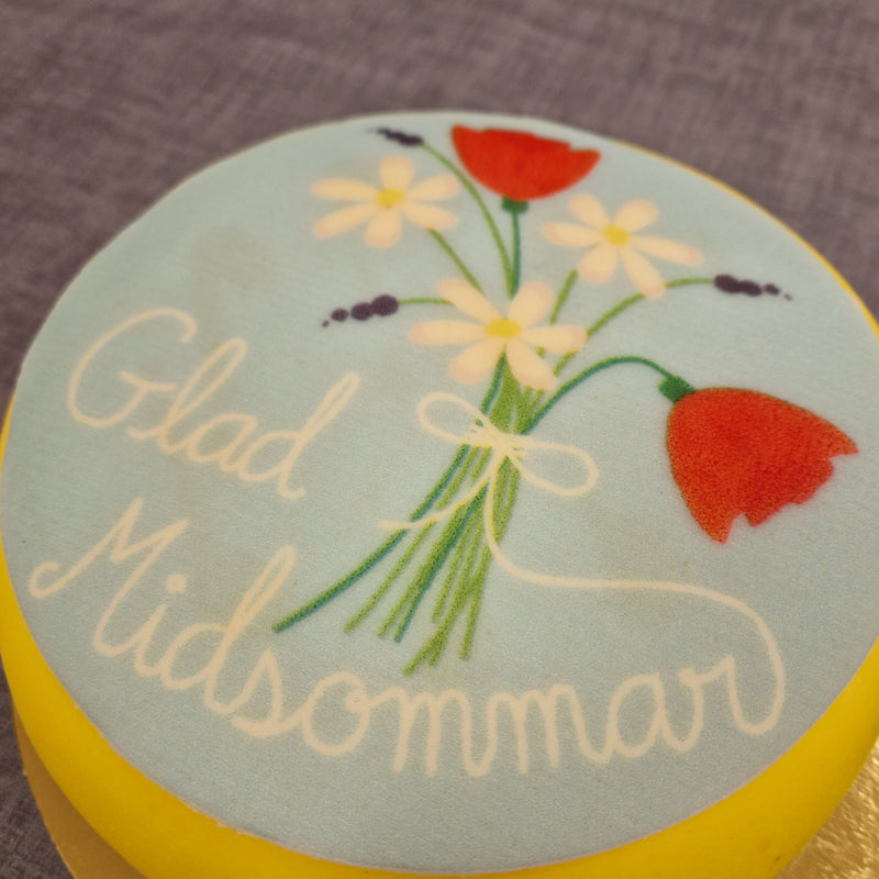 Glad Midsommar tårta